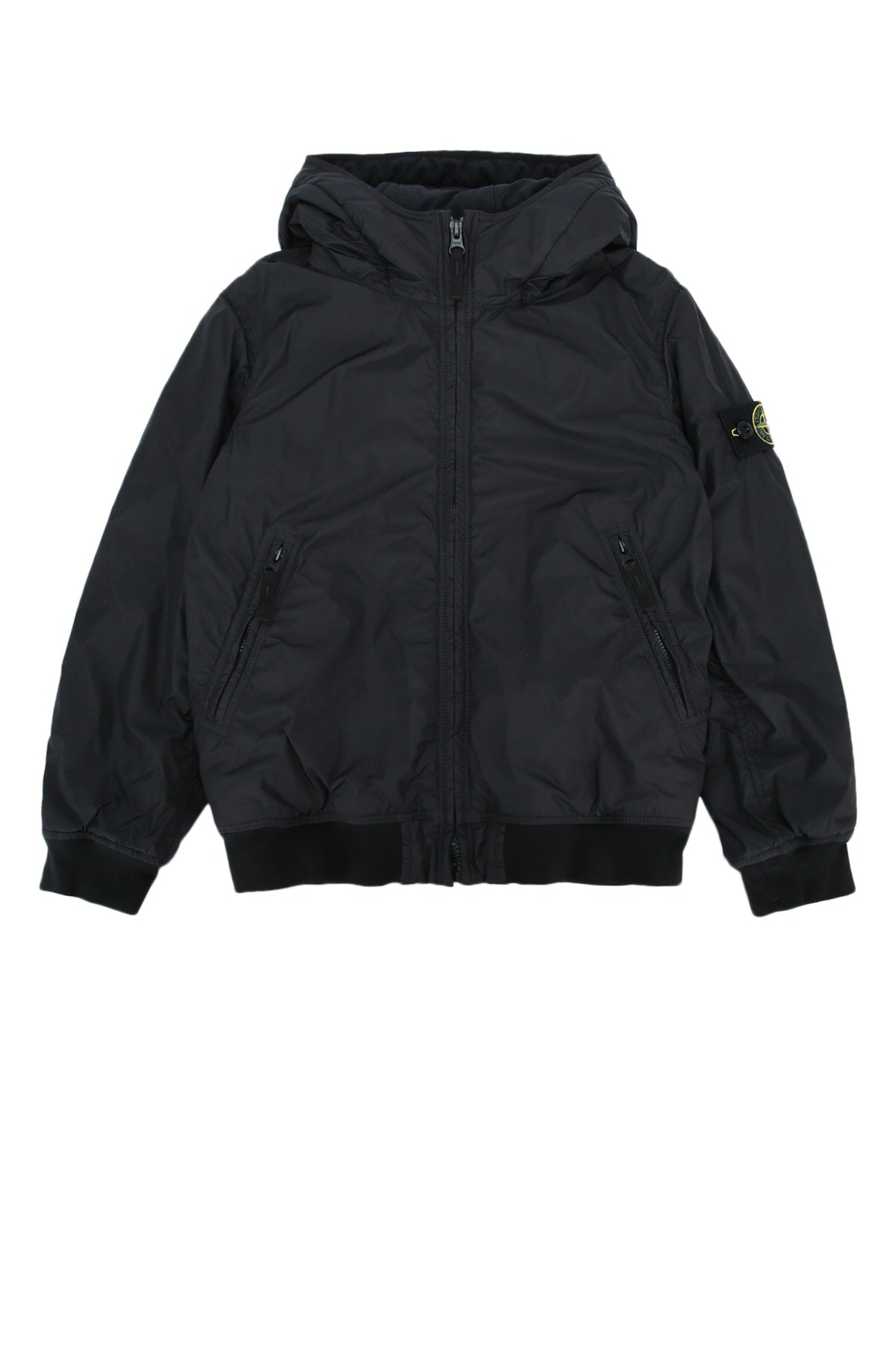 SHORT PARKA STONE ISLAND KIDS BLACK 10