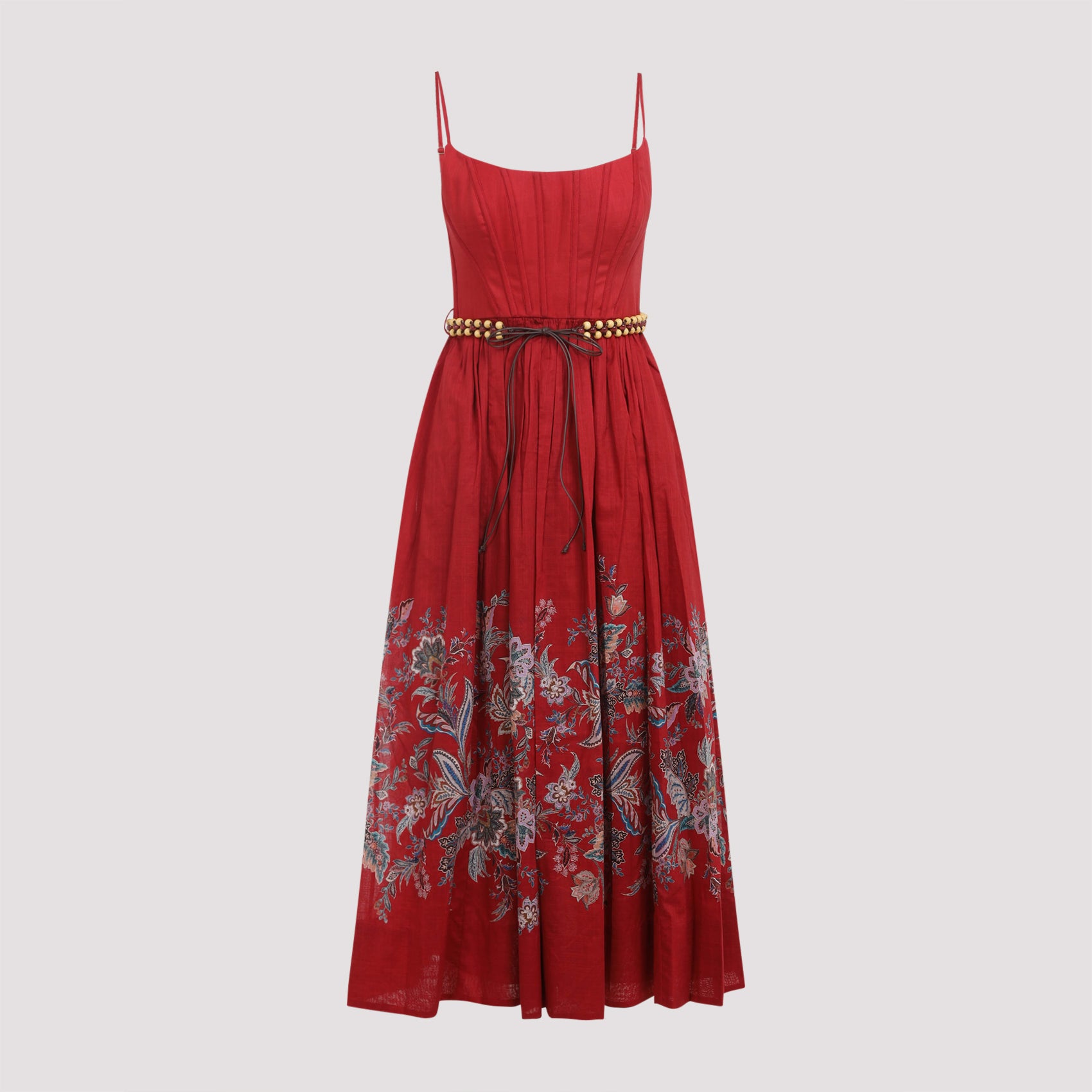 RHIANNON CORSET MIDI DRESS Zimmermann