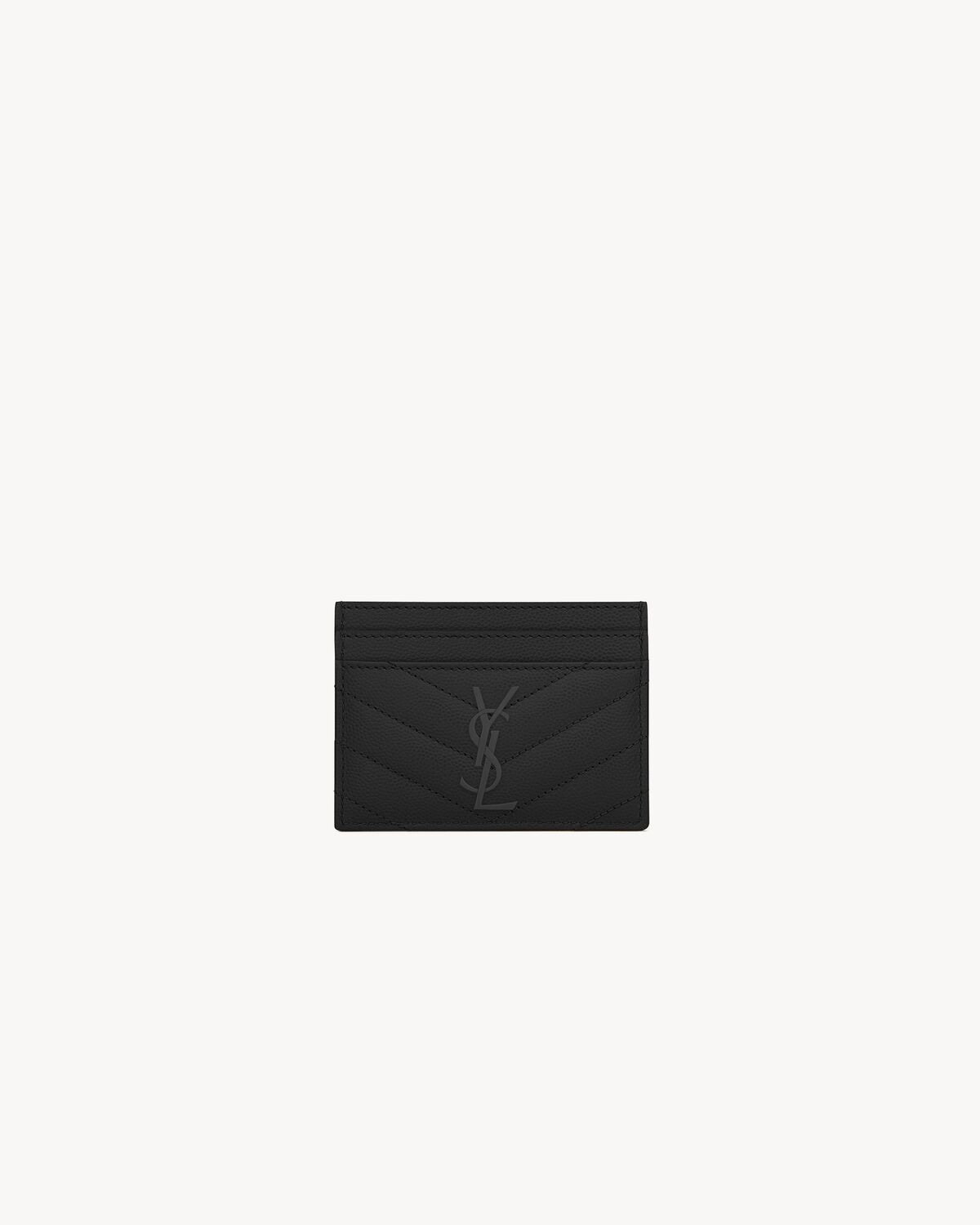 PORTACARTE CASSANDRE Saint Laurent BLACK UNI