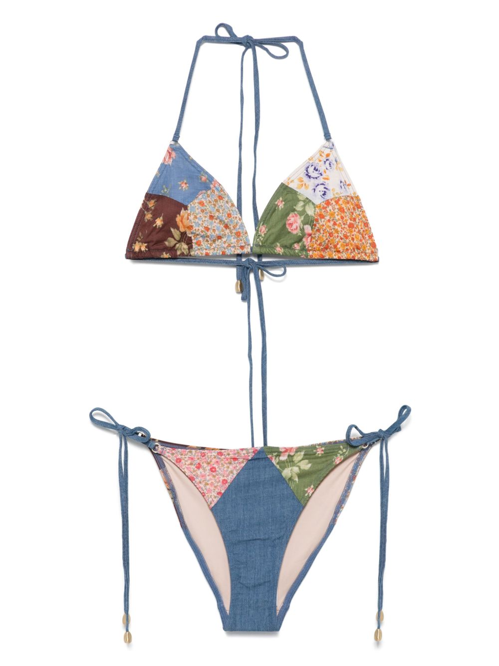 LUCKY PRINTED BIKINI SET Zimmermann MULTICOLOUR 0