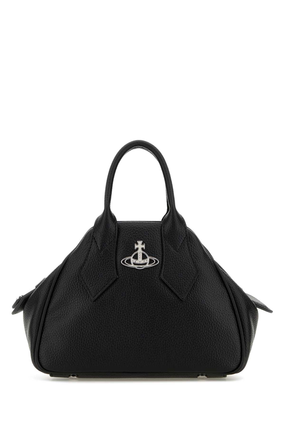 BLACK SYNTHETIC LEATHER SMALL YASMINE HANDBAG Vivienne Westwood BLACK TU