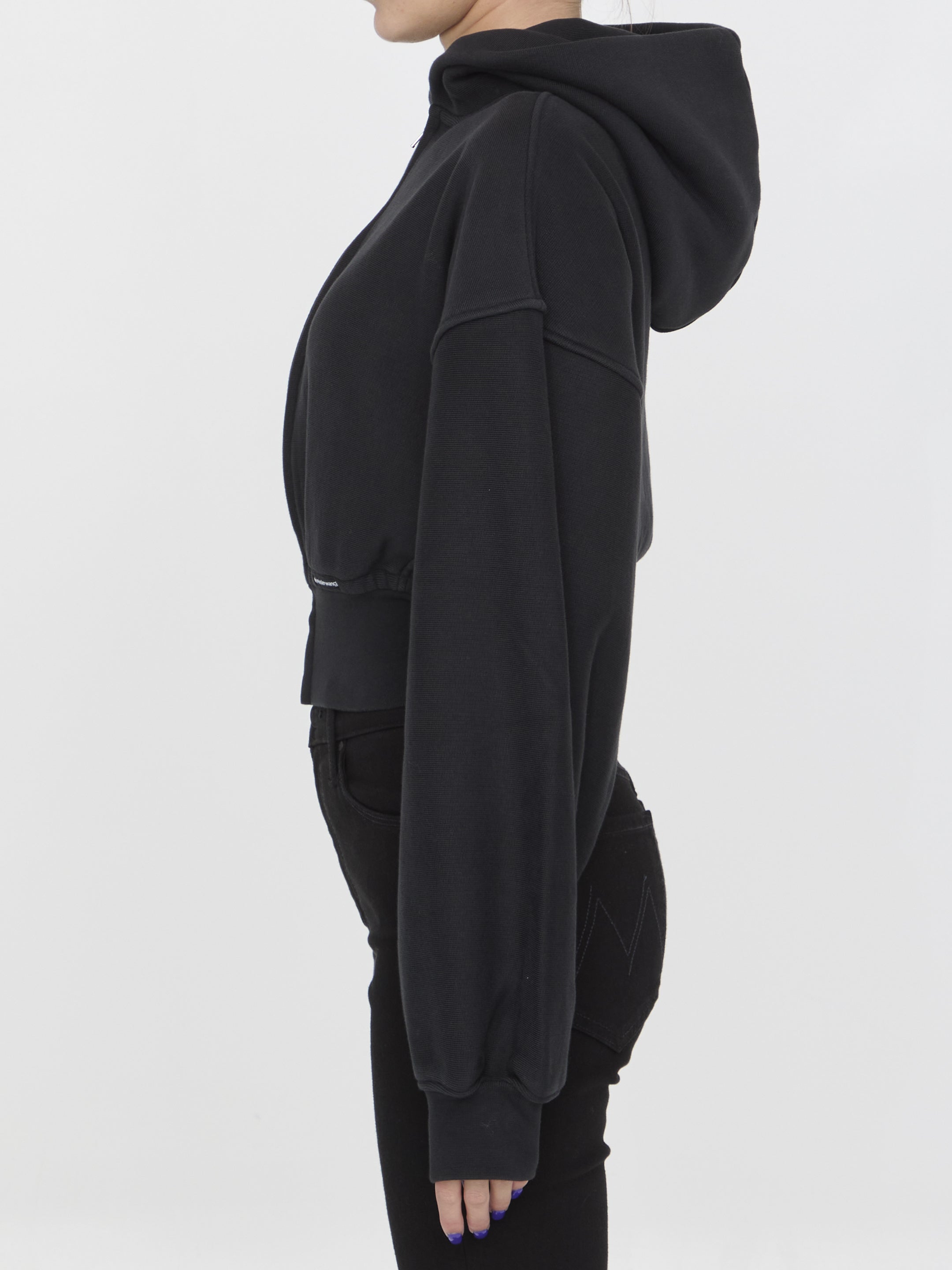 SLATE COTTON SWEATSHIRT T by Alexander Wang