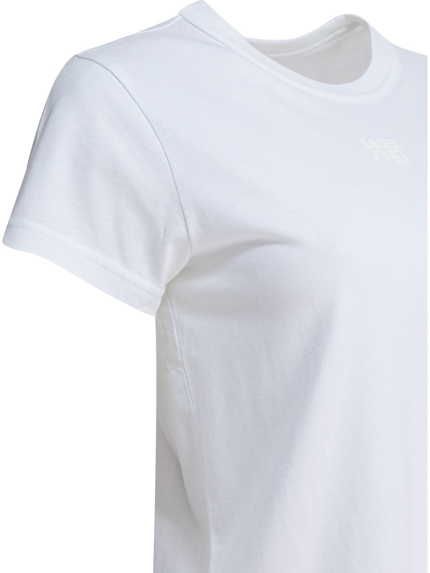 ESSENTIAL JSY SHRUNKEN TEE W/PUFF LOGO Alexander wang