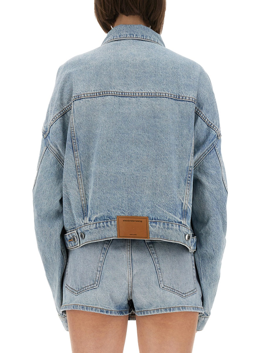 CLIP TRUCKER JACKET Alexander wang