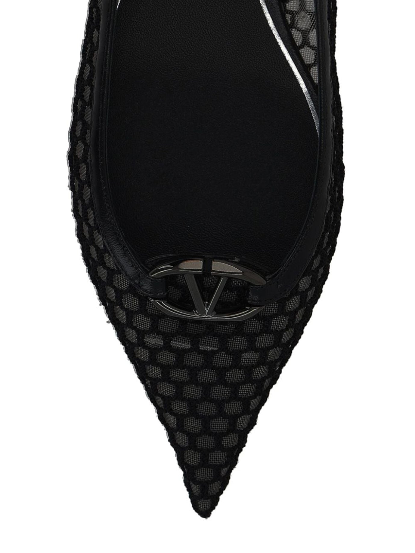 BLACK CALF LEATHER HEELED SHOES Valentino Garavani