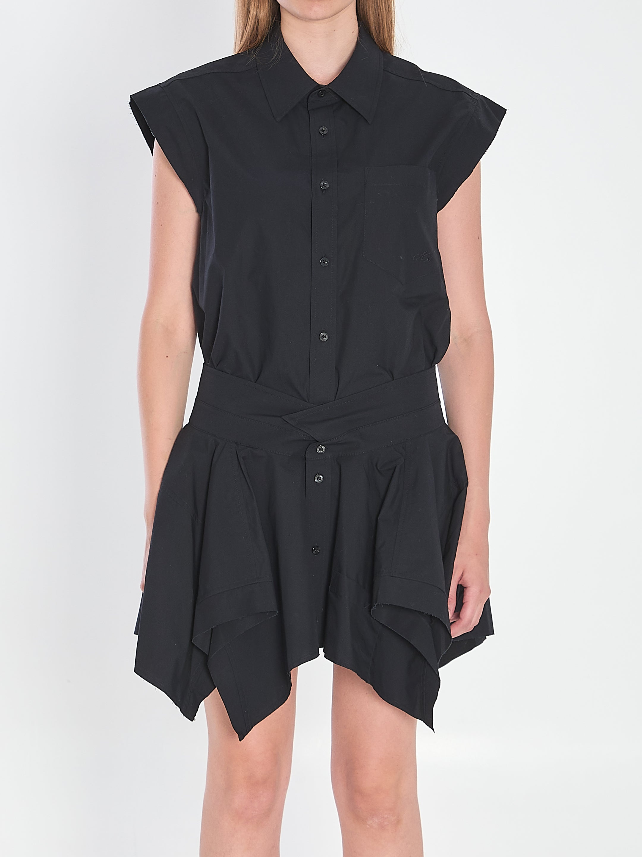 SHIRT DRESS Alexander wang BLACK 04