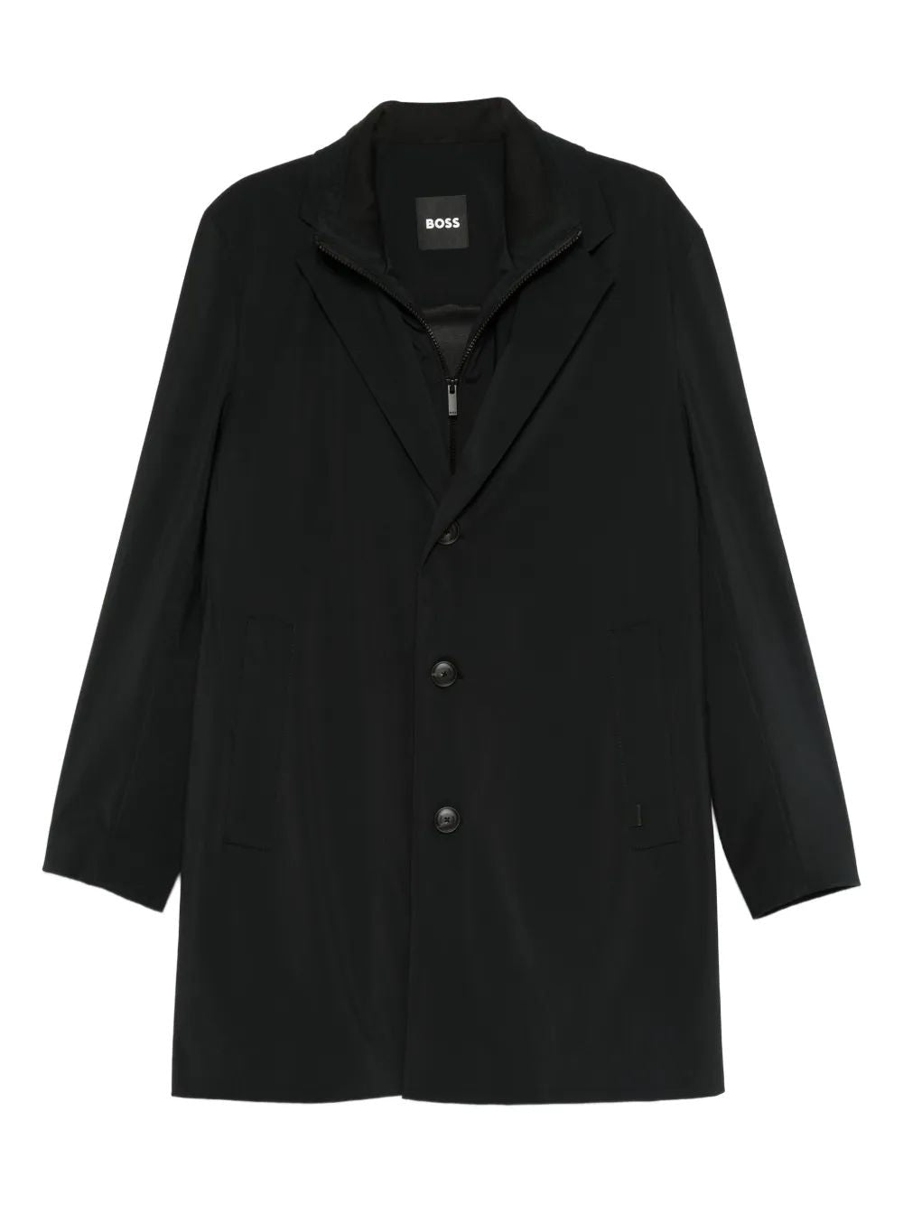 1 POLYAMIDE ELASTAN COAT HUGO BOSS 001 34