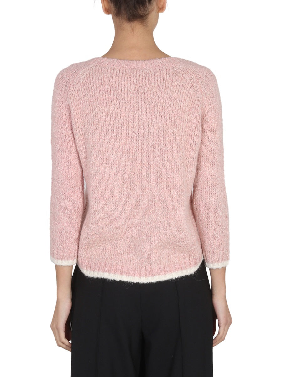 ALPACA BLEND SWEATER Aspesi