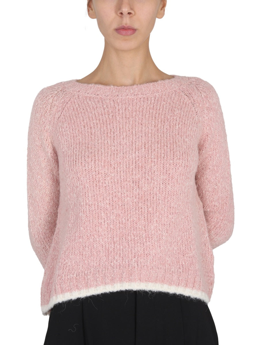 ALPACA BLEND SWEATER Aspesi