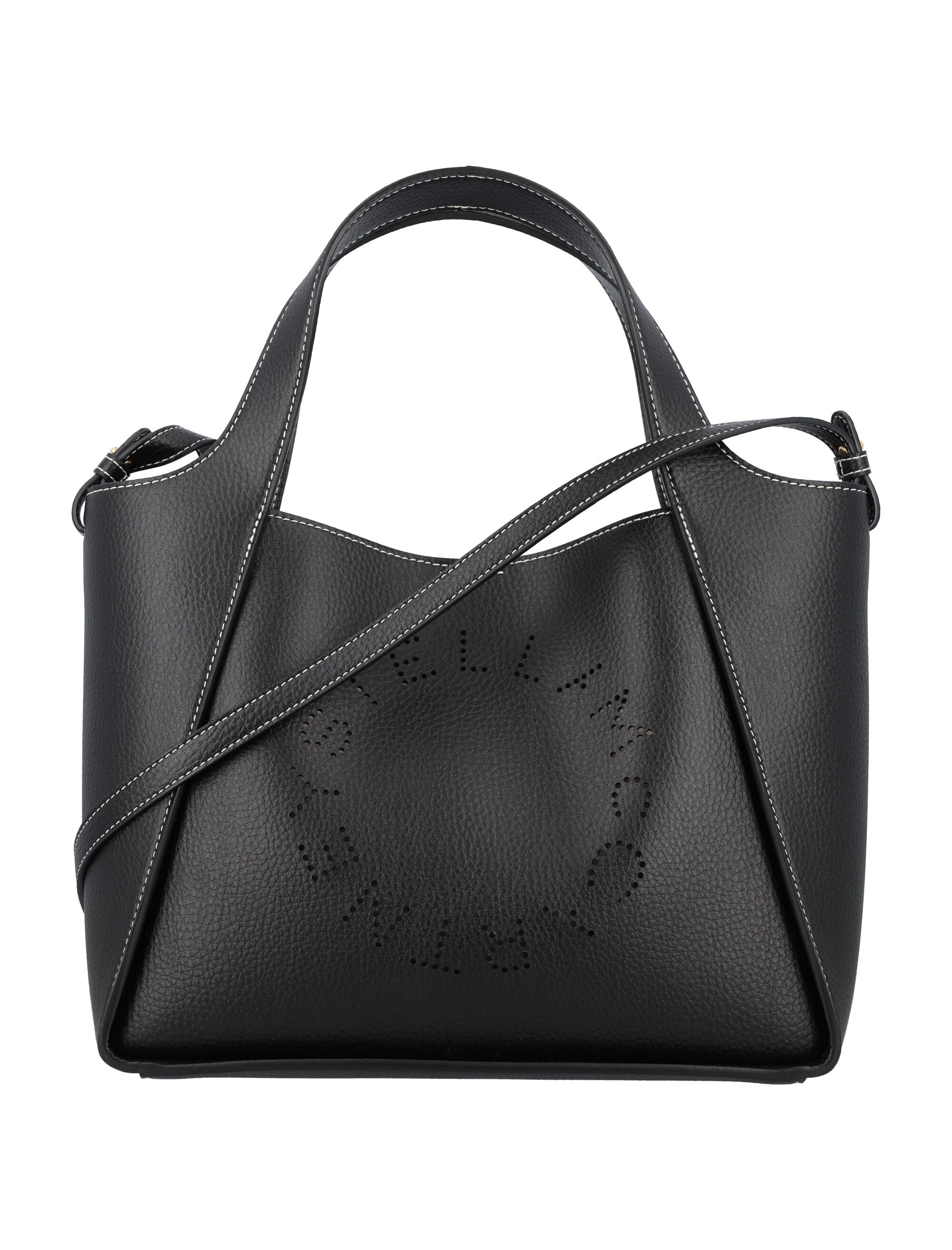 BORSA A TRACOLLA CON LOGO Stella McCartney BLACK UNI