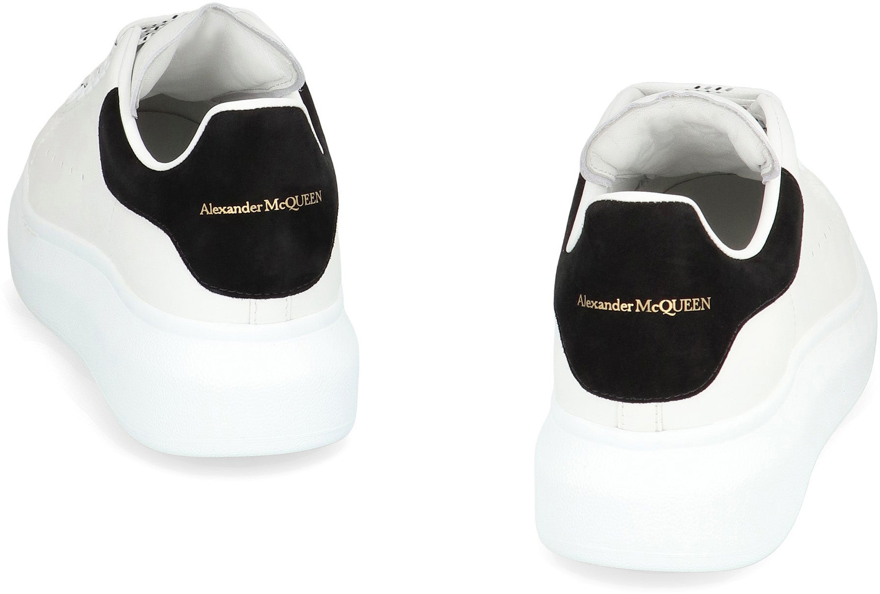OVERSIZED SNEAKERS IN WHITE/BLACK Alexander McQueen