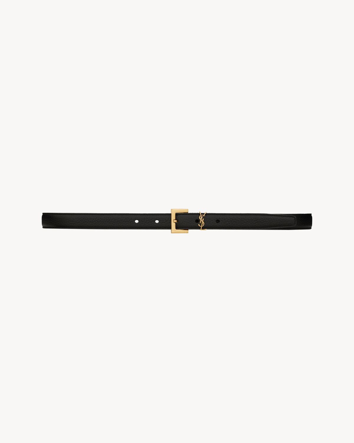 CASSANDRAS BELT Saint Laurent BLACK 80