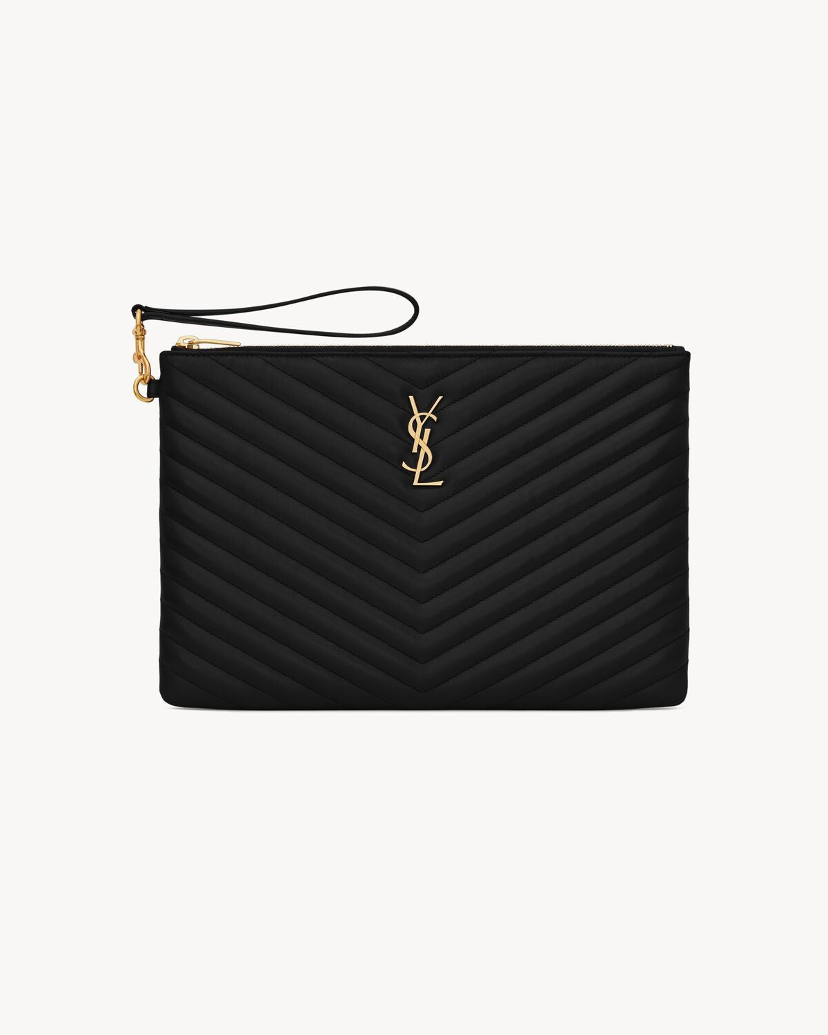 BORSA PER TABLET CASSANDRE Saint Laurent BLACK UNI