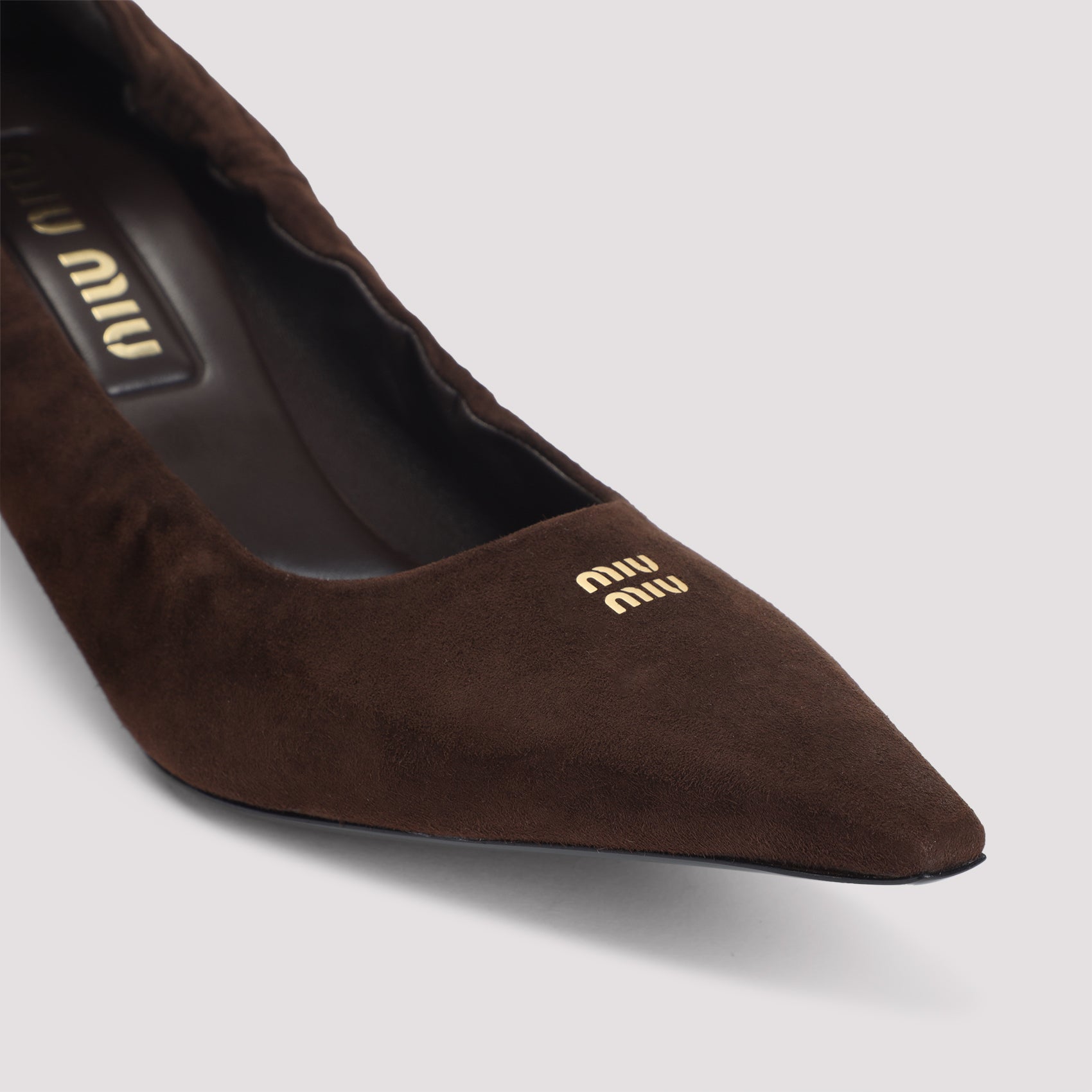 LAMB LEATHER PUMPS Miu Miu