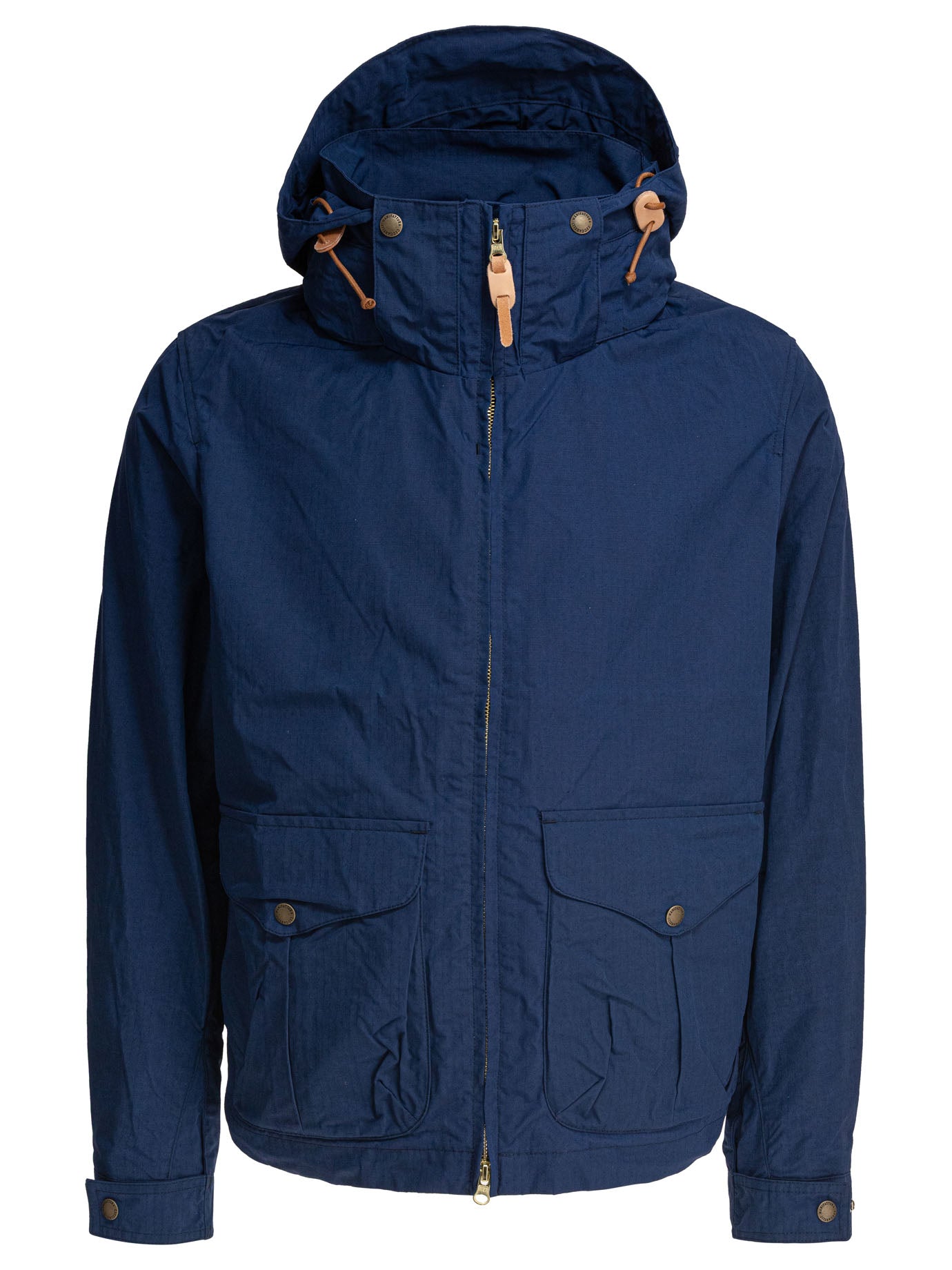 BLUE NYLON COTTON JACKET MANIFATTURA CECCARELLI BLUE 40