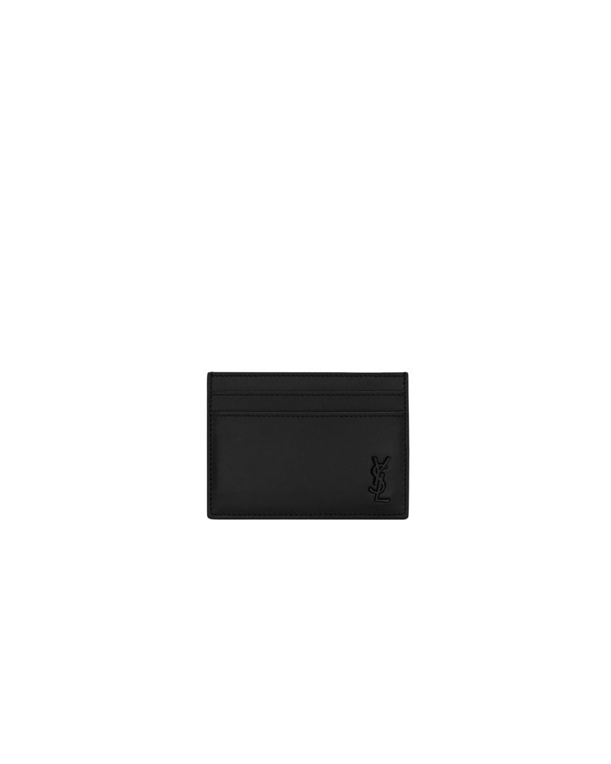LEATHER WALLETS Saint Laurent BLACK UNI