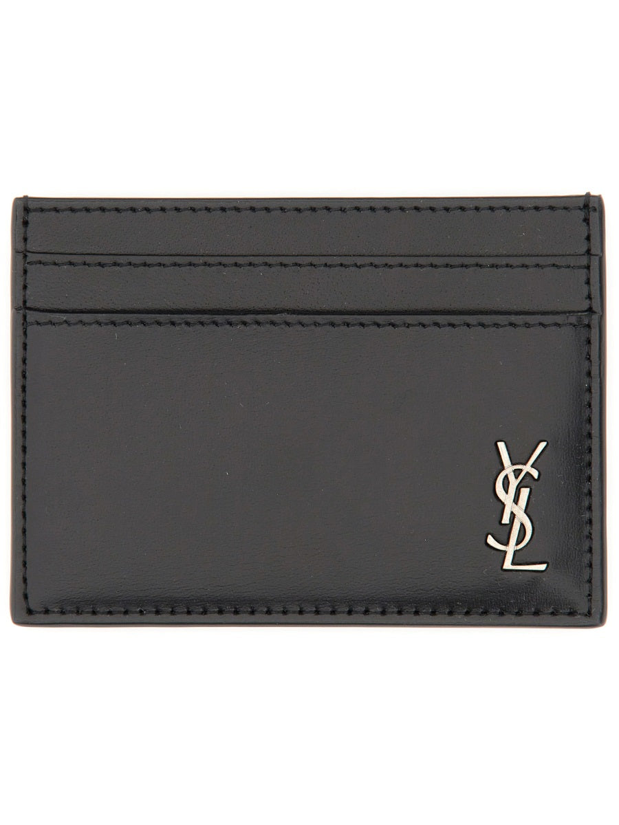 PORTACARTE TINY CASSANDRE Saint Laurent BLACK UNI