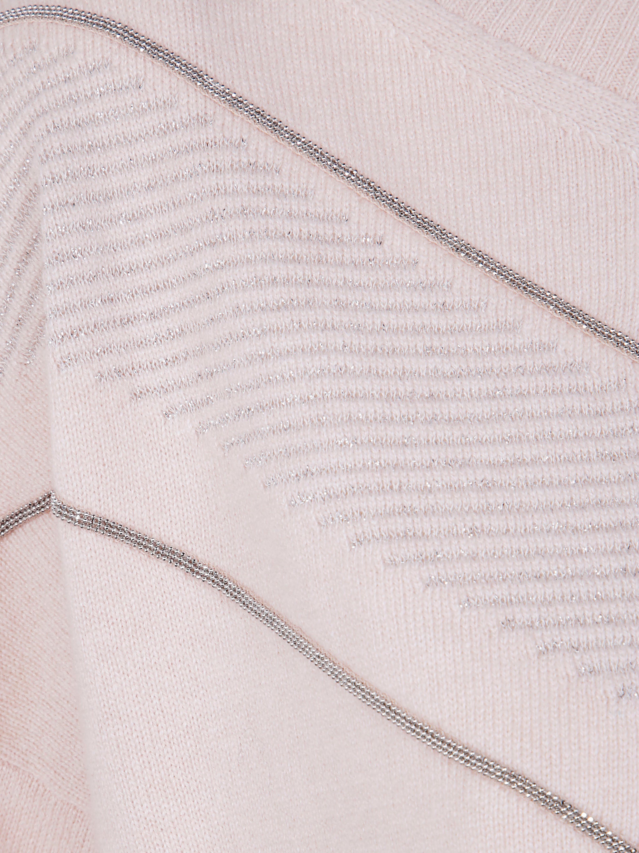 V NECK INTARSIO LUX SWEATER D.EXTERIOR