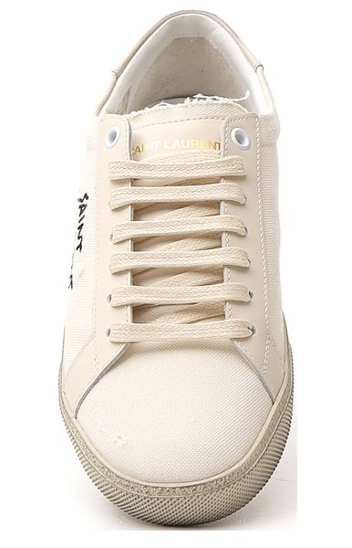 IVORY CANVAS SL/06 SNEAKERS Saint Laurent