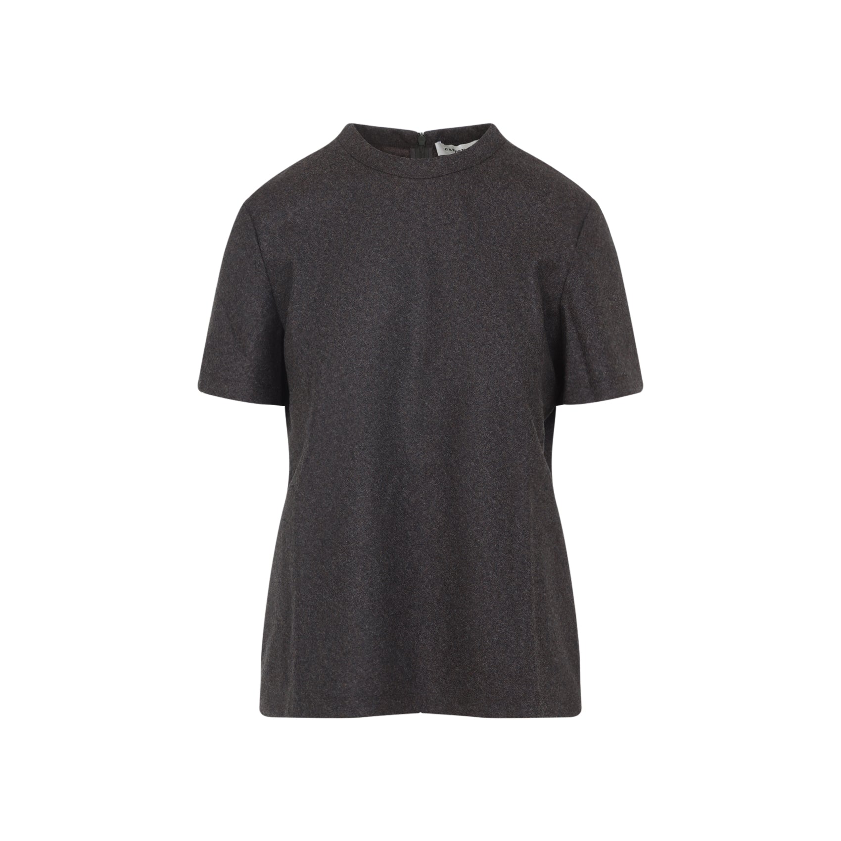 FITTED T-SHIRT CARVEN BROWN 34