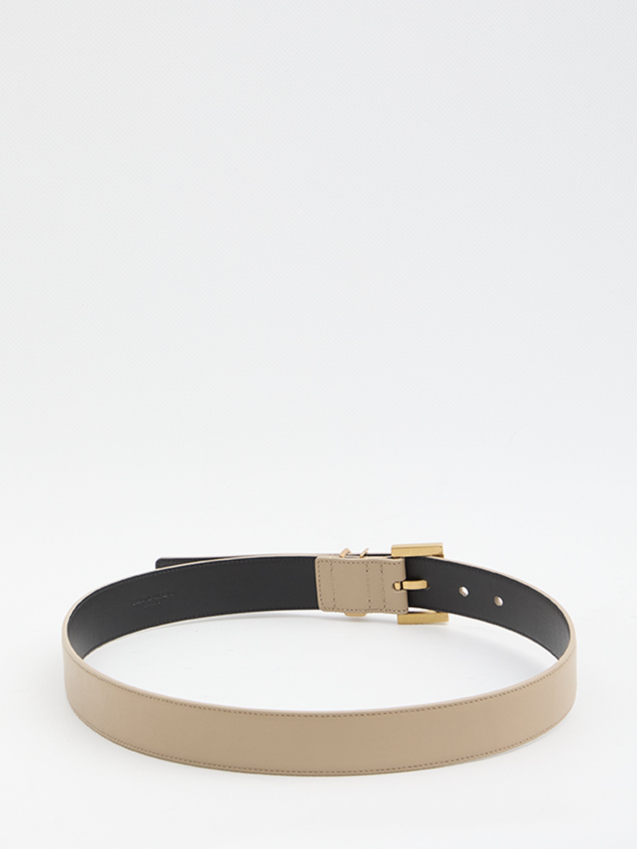 CASSANDRE BELT WITH SQUARE BUCKLE Saint Laurent