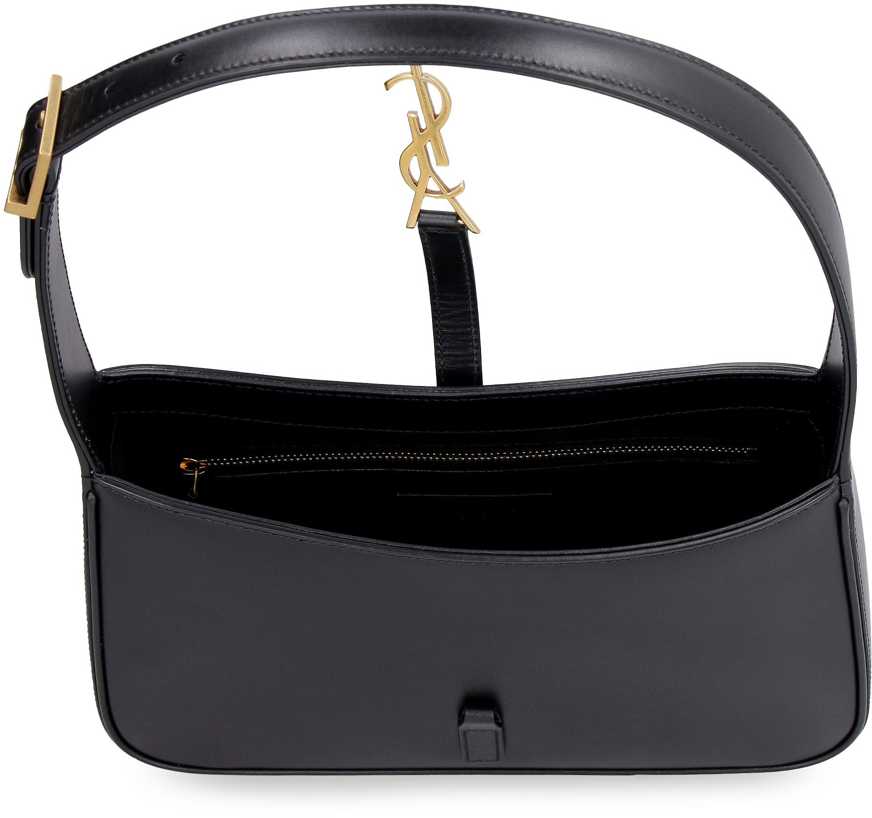 LE 5 À 7 LEATHER SHOULDER BAG Saint Laurent