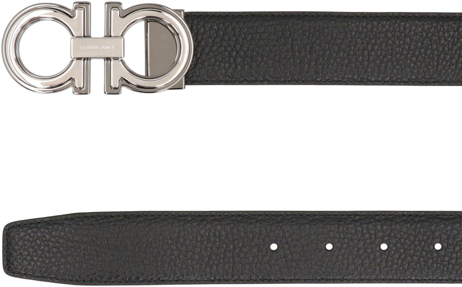 GANCINI REVERSIBLE LEATHER BELT Ferragamo