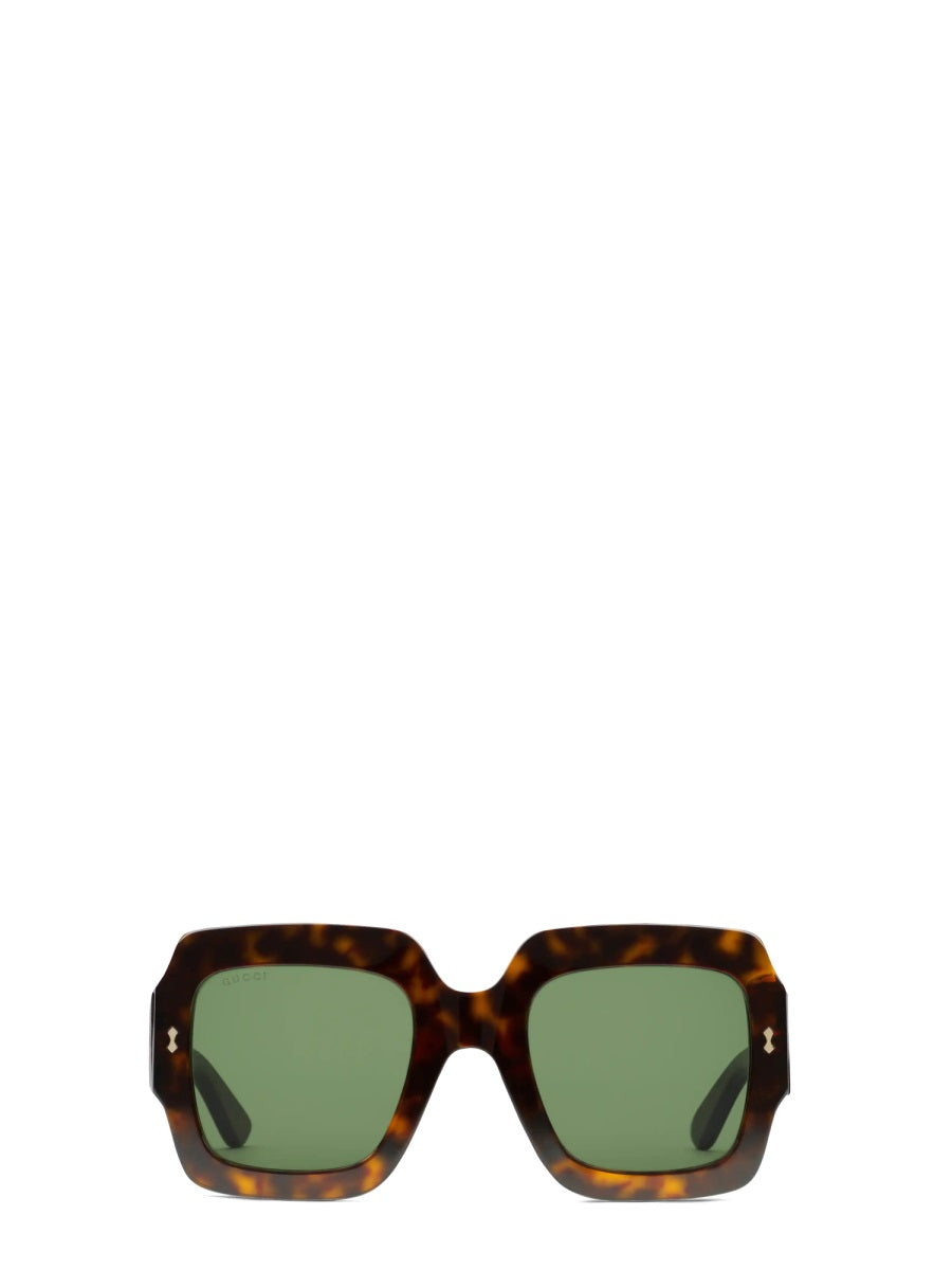 SQUARE SUNGLASSES Gucci BROWN UNI