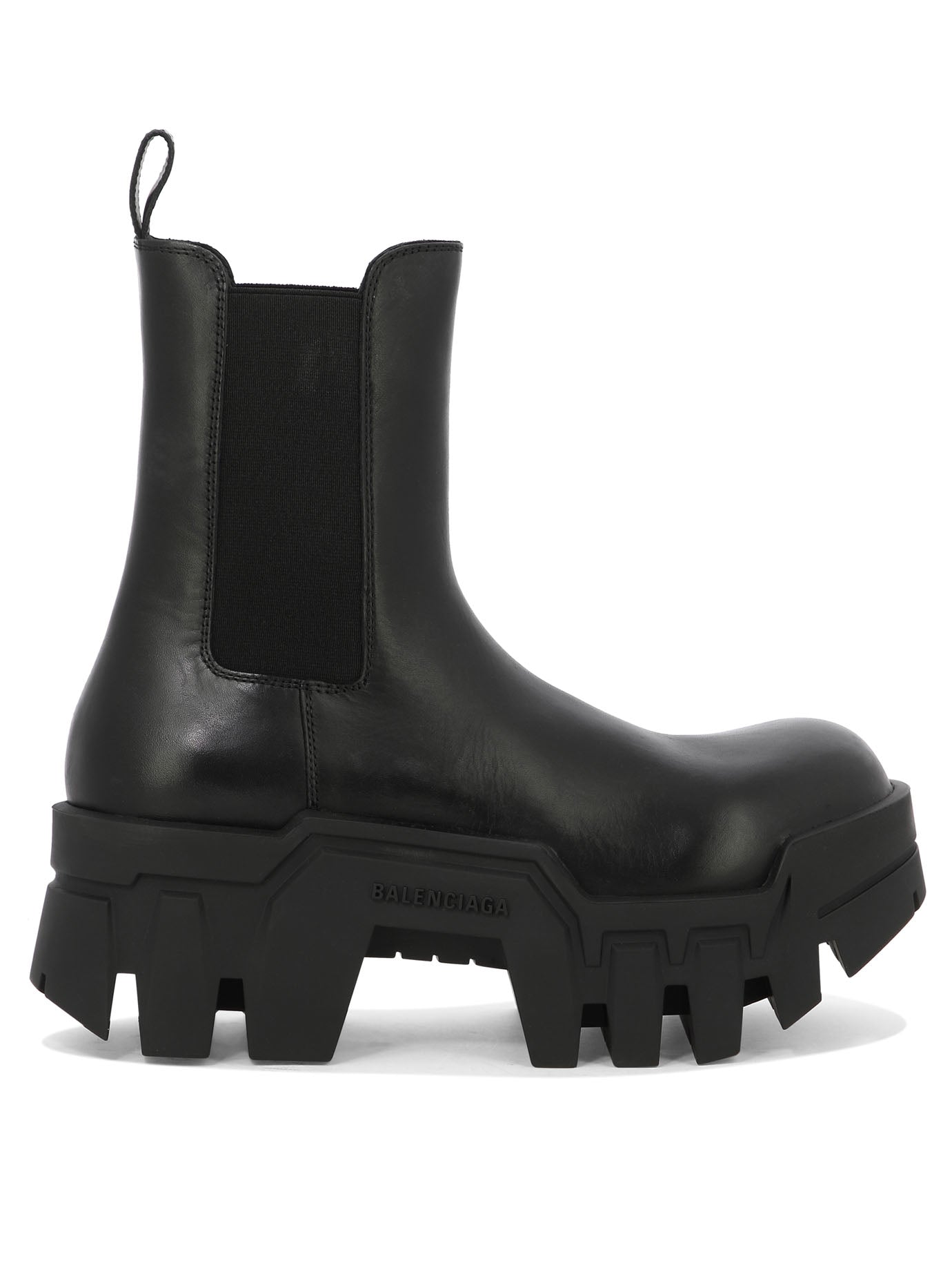 BLACK RUBBER ANKLE BOOTS Balenciaga BLACK 38