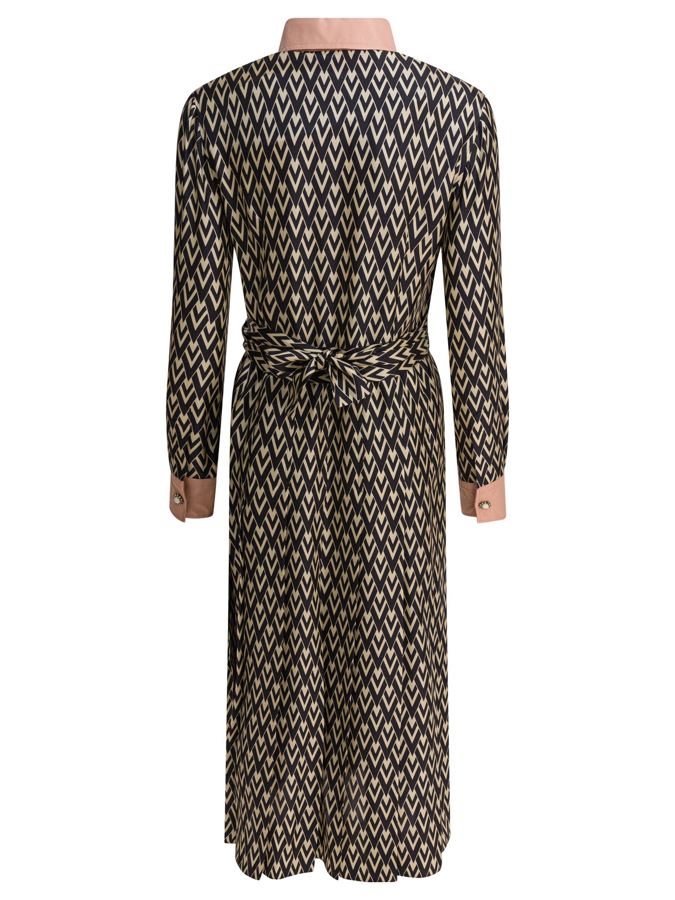 BLACK SILK DRESS Valentino