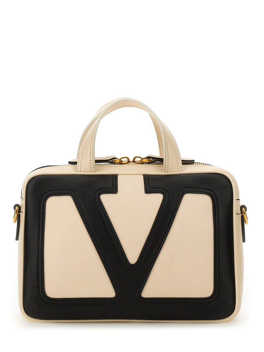 IVORY LEATHER VIVA SUPERSTAR HANDBAG Valentino Garavani