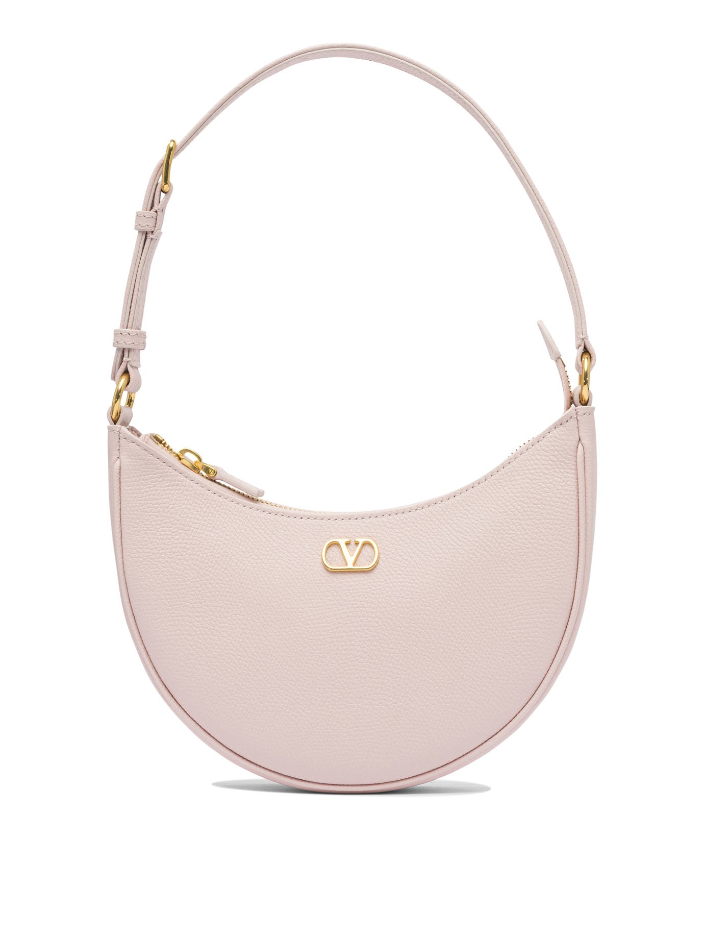 PINK LEATHER SHOULDER BAG Valentino Garavani PINK U