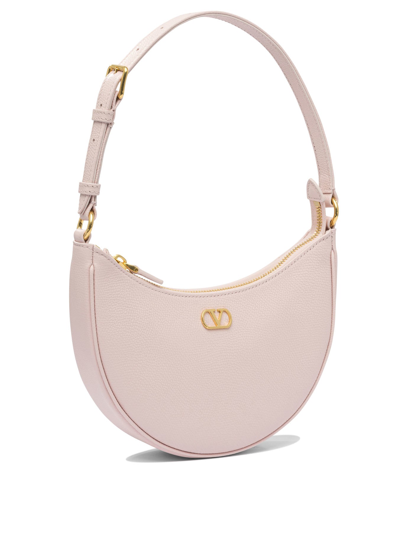 PINK LEATHER SHOULDER BAG Valentino Garavani