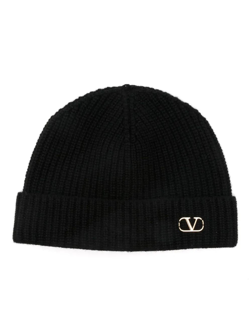 BEANIE | KNITTED | CACHEM Valentino Garavani NERO TU