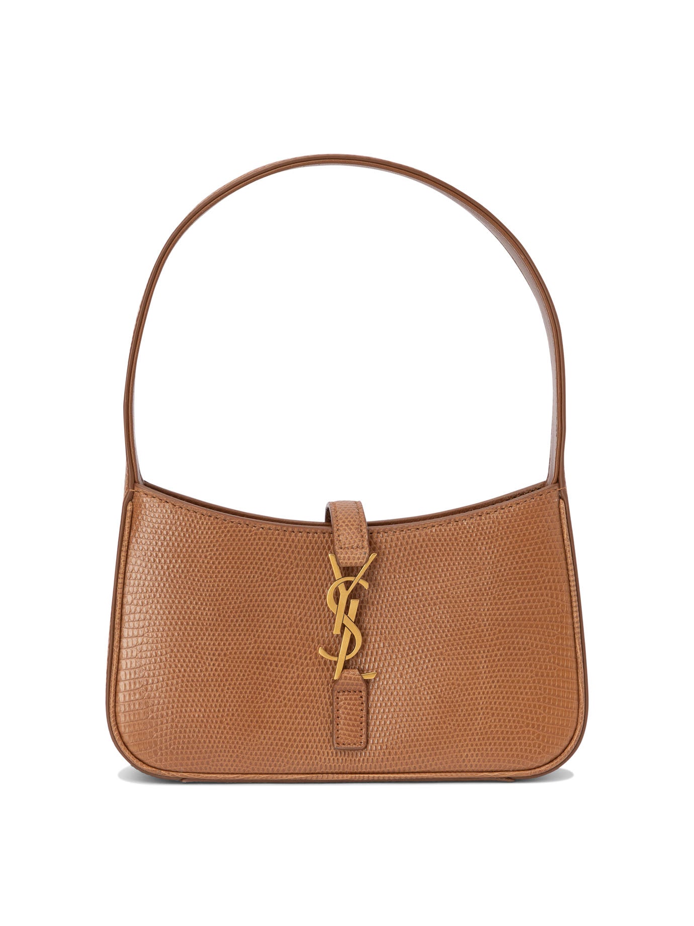 BROWN LEATHER SHOULDER BAG Saint Laurent BROWN U