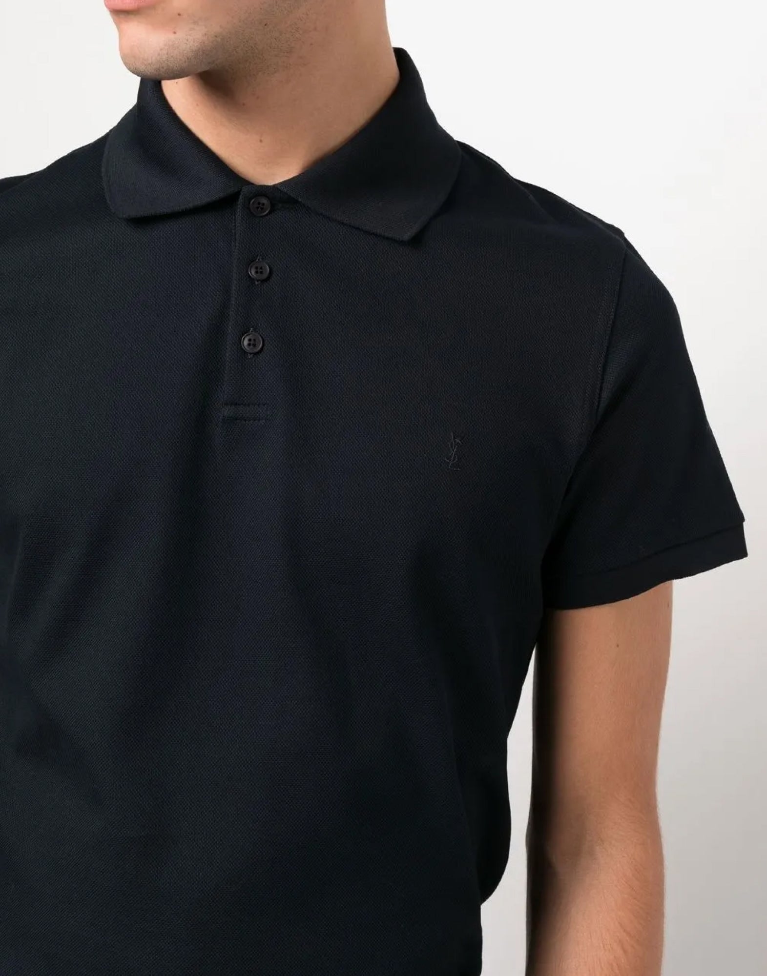 CASSANDRE YSL LOGO POLO SHIRT Saint Laurent