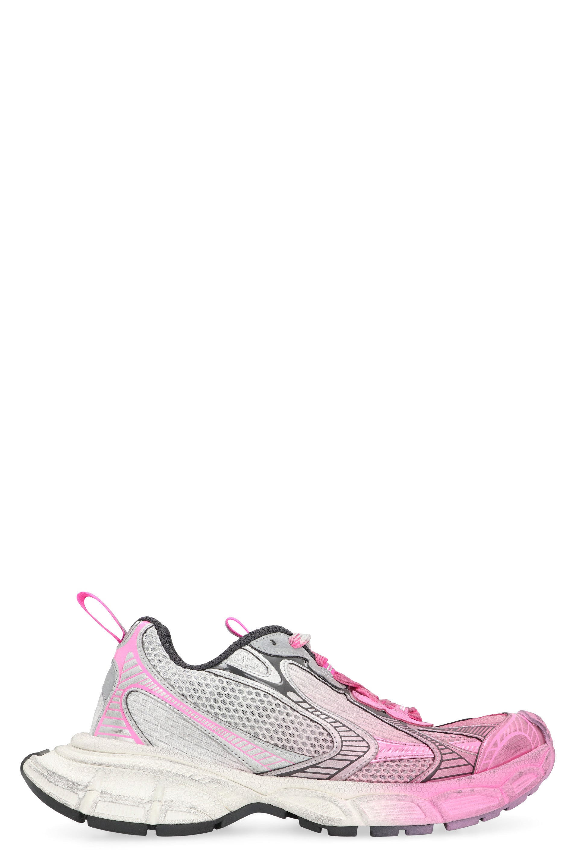 3XL FABRIC LOW-TOP SNEAKERS Balenciaga Pink 36