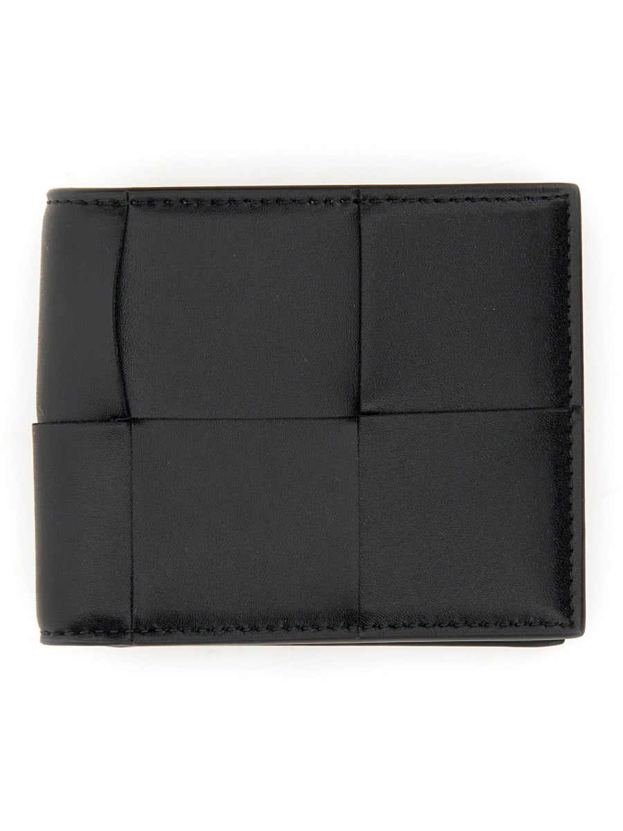 BIFOLD CASSETTE WALLET Bottega Veneta BLACK UNI