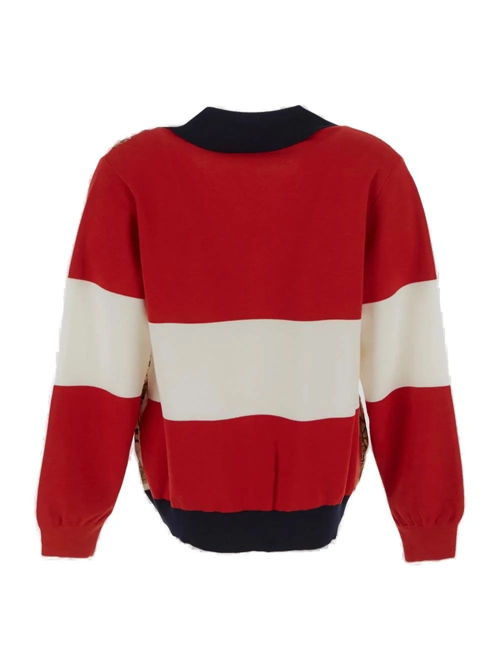 EXTRA FINE WOOL CARDIGAN WITH PRINT Gucci