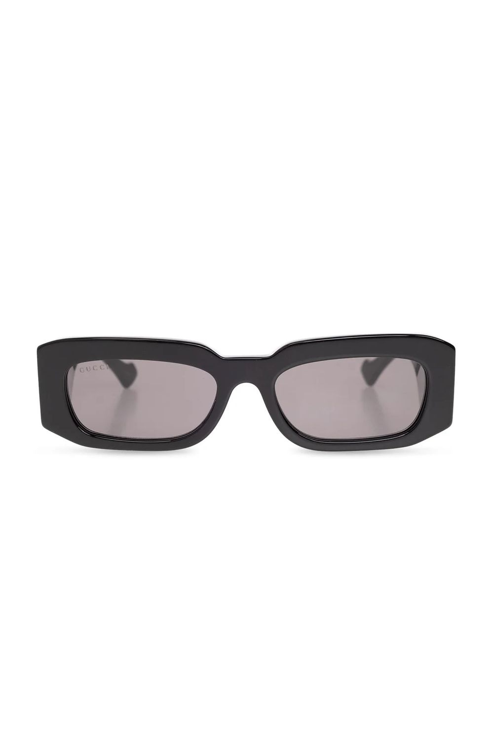 RECTANGULAR SUNGLASSES Gucci BLACK UNI
