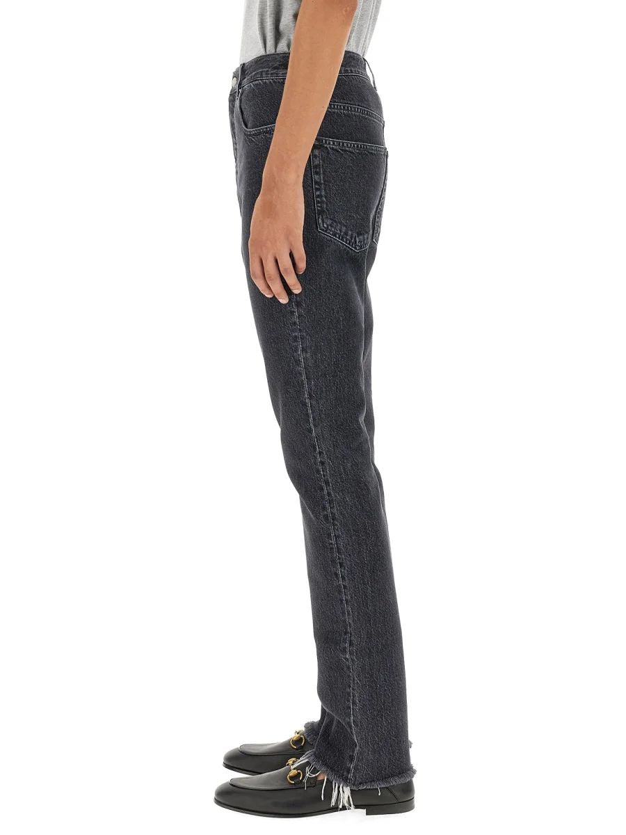DENIM PANTS WITH LABEL Gucci
