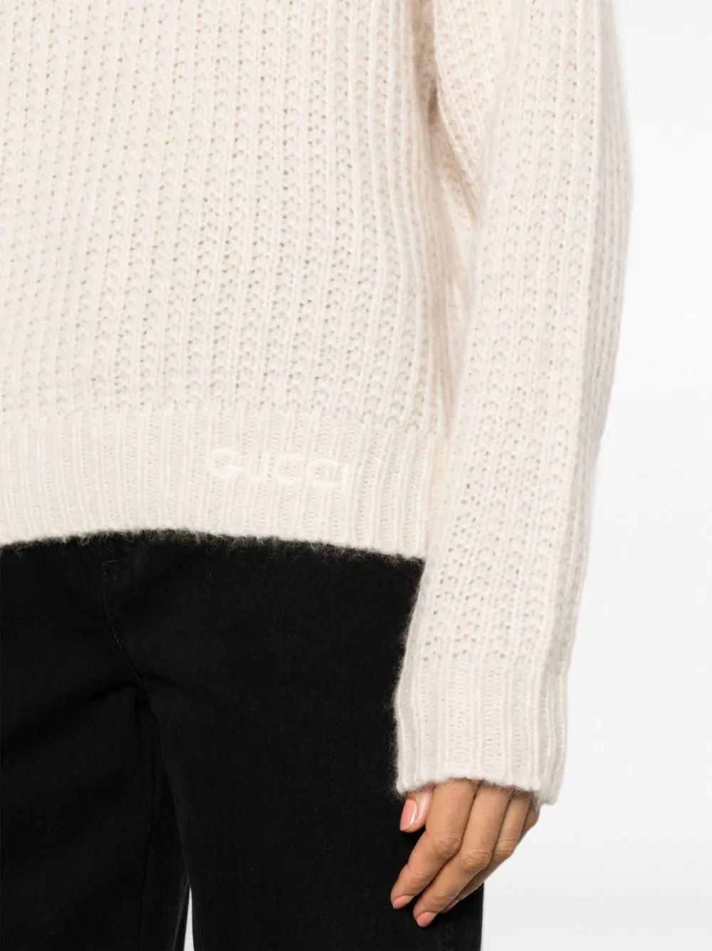 SILK AND CASHMERE TURTLENECK SWEATER Gucci