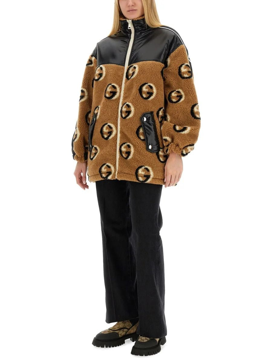 JACQUARD ZIPPER JACKET Gucci