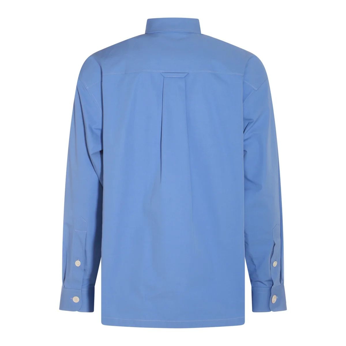 COTTON SHIRT WITH GUCCI EMBROIDERY Gucci