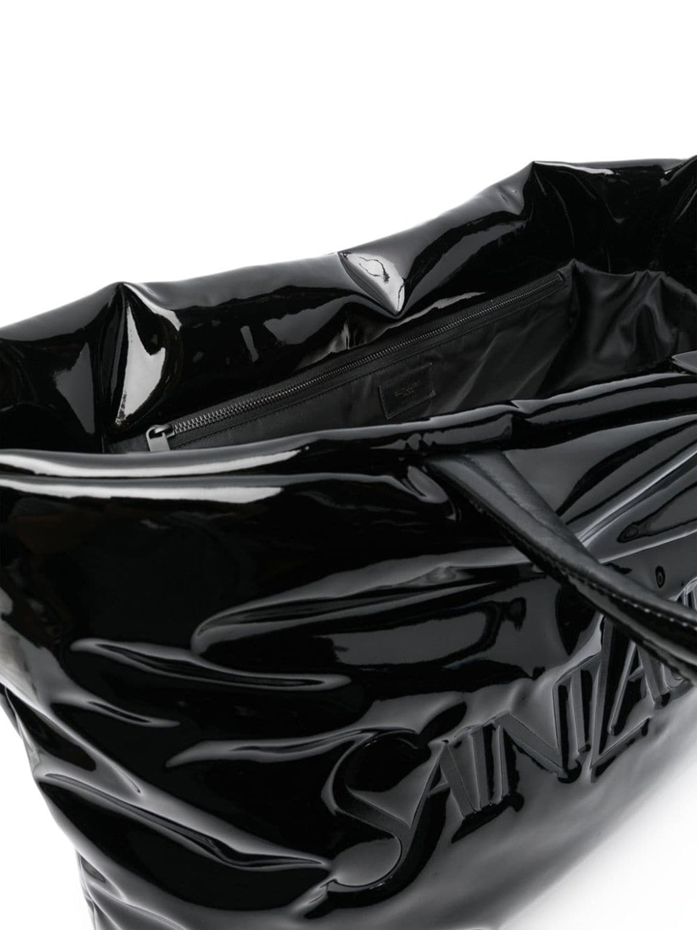 BLACK POLYAMIDE SHOULDER BAG Saint Laurent