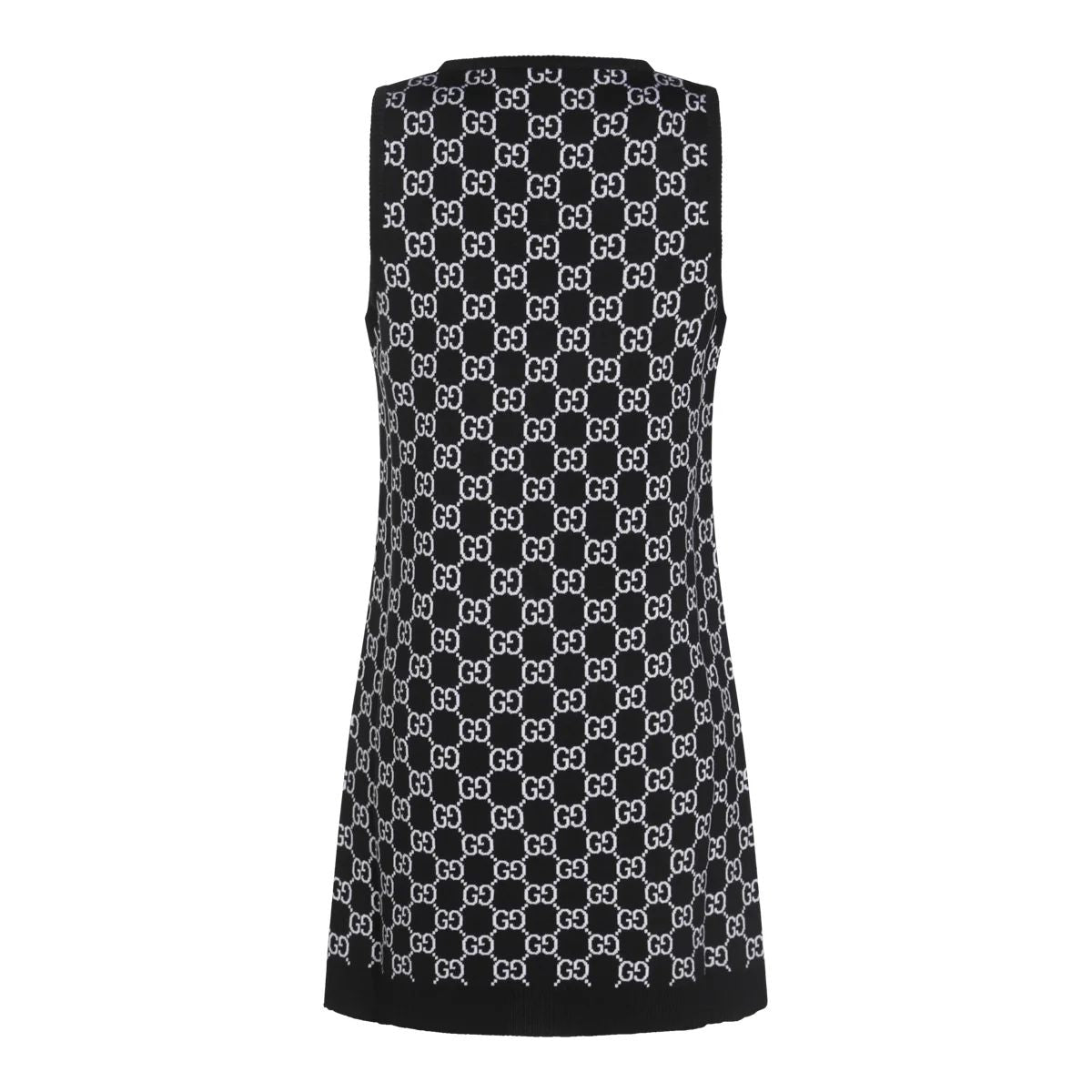 GG WOOL JACQUARD MINI DRESS Gucci