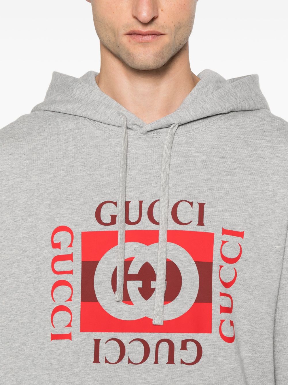 LOGO PRINT HOODIE Gucci