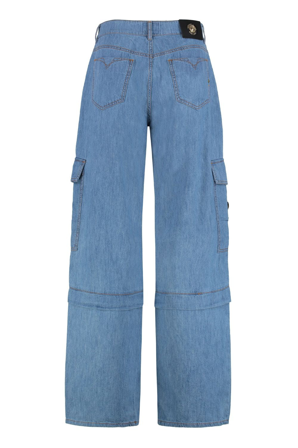 COTTON CARGO-TROUSERS VERSACE JEANS COUTURE