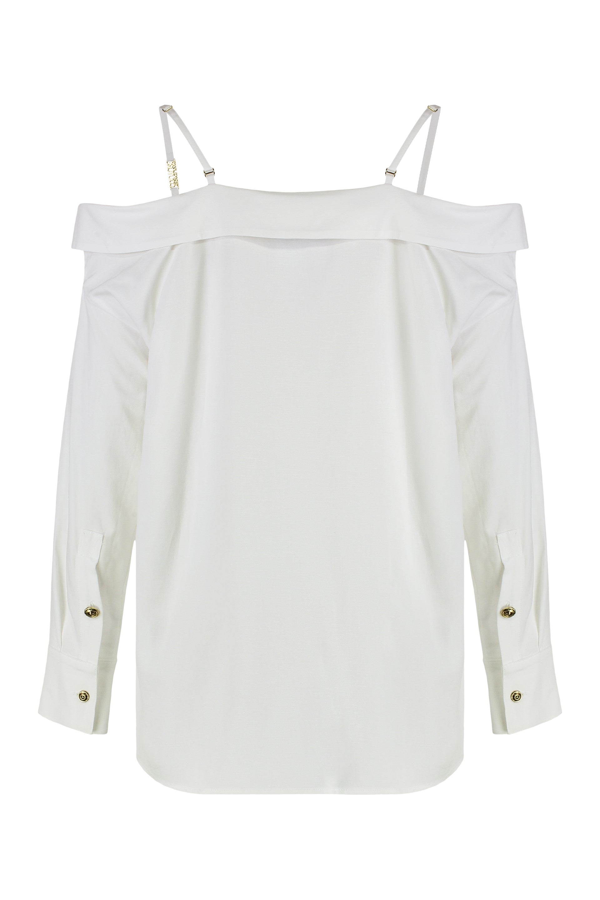 OFF-SHOULDERS SHIRT VERSACE JEANS COUTURE