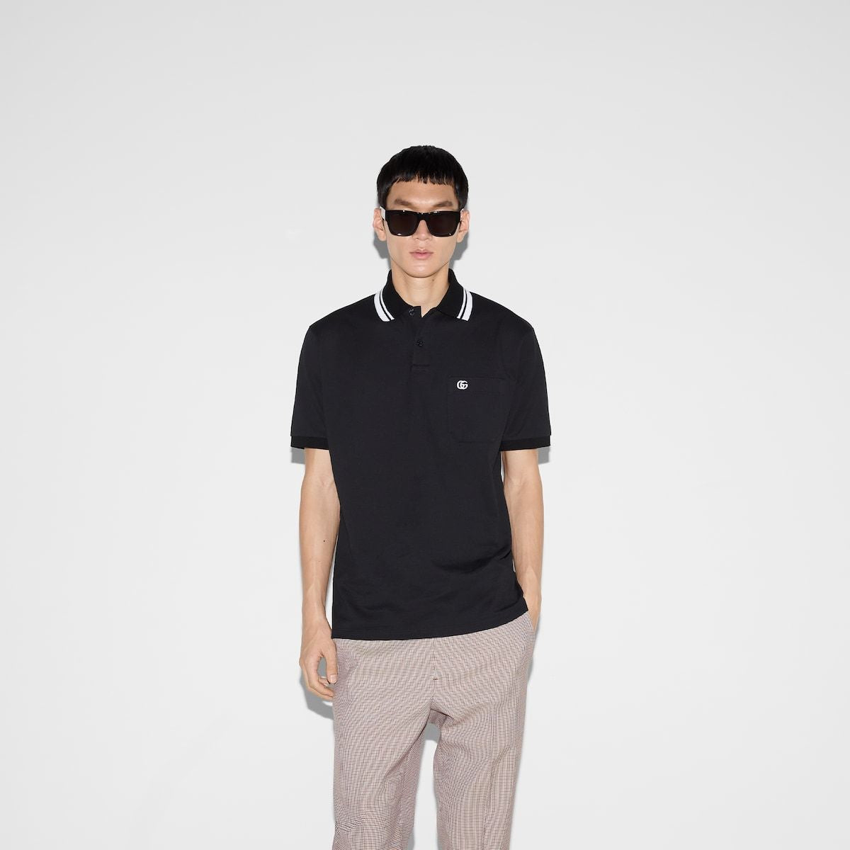 COTTON POLO Gucci